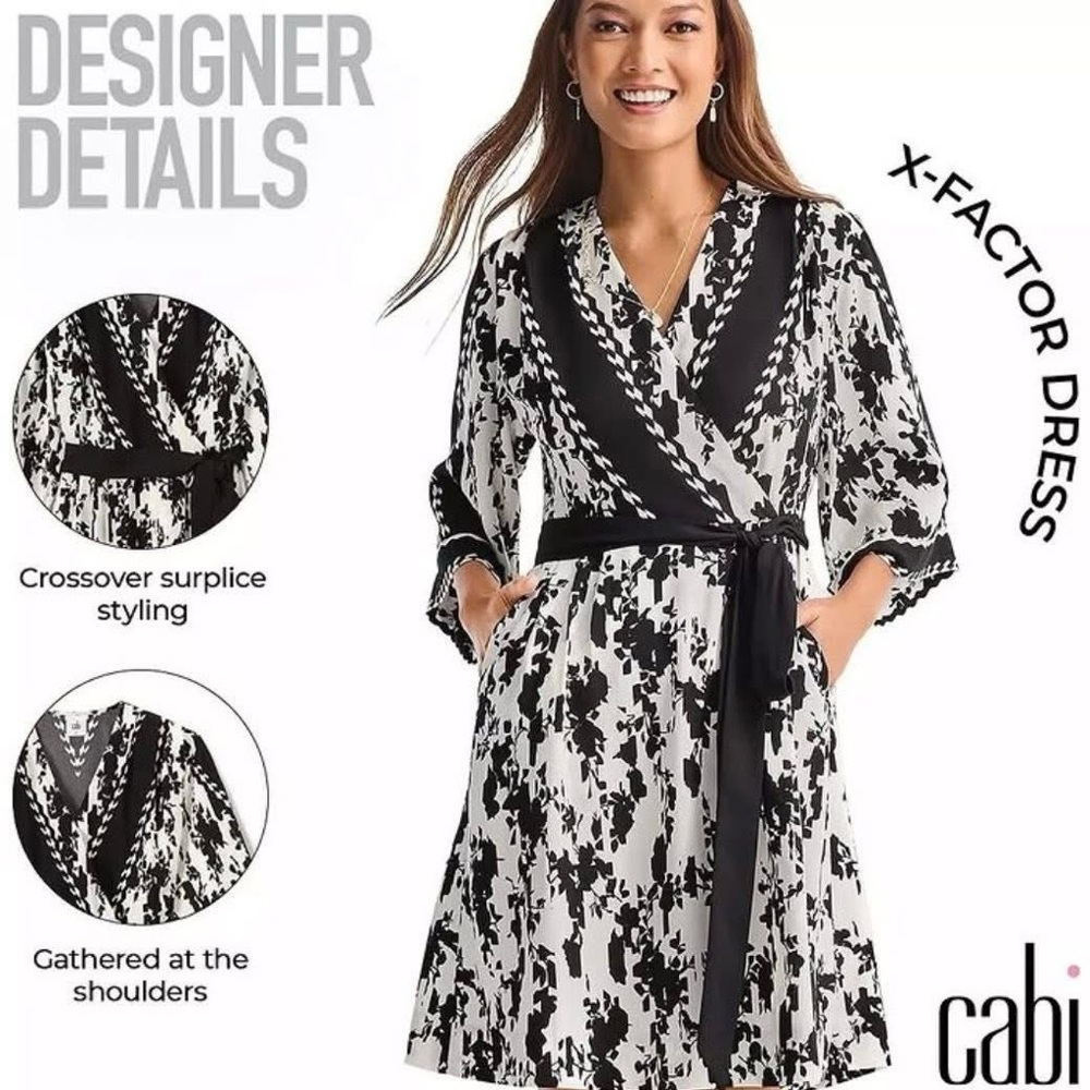 CAbi Monochrome X-Factor Dress - Picture 2 of 16
